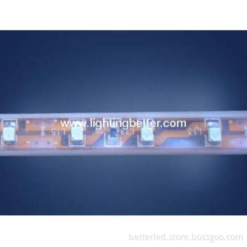 PU glue Waterproof SMD5050 Flexible Led strip for outdoor decoration